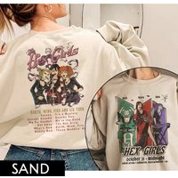 The Hex Girls Rock Band Music 2 Sides Sweatshirt, The Hex Girls Shirt, Rock Band Sweatshirt