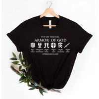 Put On The Full Armor Of God Shirt, Ephesians Shirt, Knight Shirts, Armor Of God Shirt