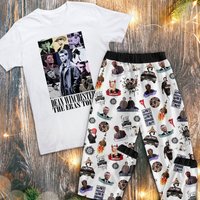 Supernatual Christmas Pajamas Set, Supernatual Halloween Pjs, Supernatural Pajamas Set For Adult.