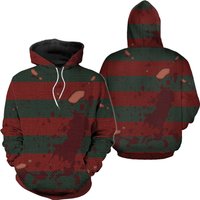 Freddy Krueger Halloween Costumes Hoodie