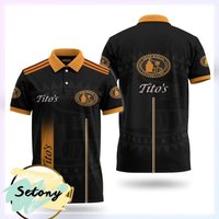 Tito's Polo Shirt, Tito Handmade Shirt, Drinking Lover Shirt