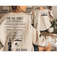 Fear And Fridays Poem Sweatshirt, American Heartbreak Merch, Fear & Fridays