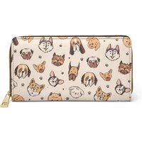 Cute Dog Breeds Zipper Wallet