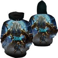 Legend Of Zelda 3d Printing Game Hoodie