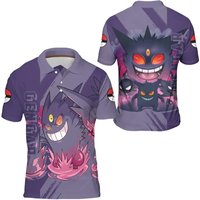 Pkm Gengar Polo Shirt