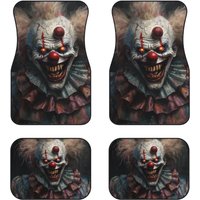 Horror Clown Halloween Car Mats