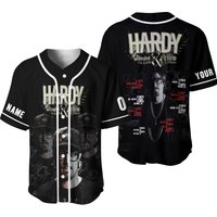 Hardyy Music Fan Baseball Jersey
