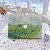 Van Gogh Mountains Oil Painting Macbook Case