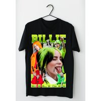 Billie Eilish T-shirt Music Tee Top Gift Birthday Ideas