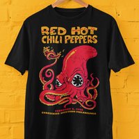 Red Hot Chili Peppers T Shirt. Red Hot Chili Peppers Concert Shirt