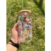 Princesses Glass Can
