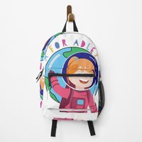 Adley Funny Girls' T-shirt & Backpack Set - Perfect For Kids' Events!