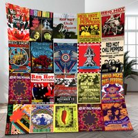 Red Hot Chili Peppers Album Fleece Blanket