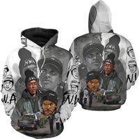 N.w.a Noise Art Unisex Hoodie 3d