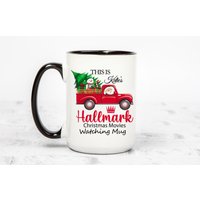 This Is My Hallmark Christmas Movie Watching Mug Christmas Truck Present Fast Shipping Xmas Gift