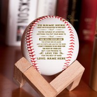 Personalized Baseball, Grandson Gift, Graduation Gift