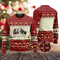 Lotr The Fellowship Ugly Christmas Sweater