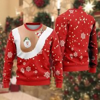 Santa Jacket Ugly Christmas Sweaters