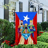 Three Kings Puerto Rico Flag, Three Wise Kings Flag