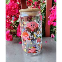 Kirby Glass Can, Cold Cup