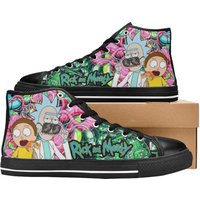 Rick And Rickandmorty High Top Sneakers