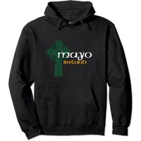 Mayo Ireland County Crest Vintage Pullover Hoodie
