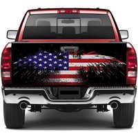 Eagle American Flag Truck Bed Decals