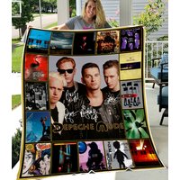 Depeche Mode Signatures Albums Fleece Blanket