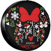 Mic.key Min.nie Mouse Christmas Spare Tire Cover
