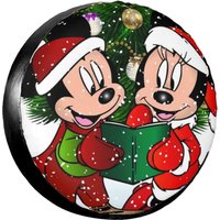 Mic.key Min.nie Mouse Christmas Spare Tire Cover