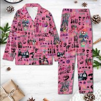 Christmas Gorillaz Pajamas Set, Gorillaz Pyjamas Set