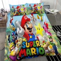 Mario Characters Bedding Set