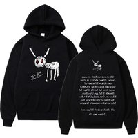 Rapper Drake For All The Dogs Letter Hoodie | Men's Hip Hop Vintage Pullover