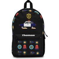 Personalized Police Theme Backpack | Policeman Kids Backpack