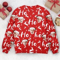 Ugly Sweatshirt, Family Face Custom Photo, Custom Photo Ugly Sweater