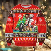 Horror Friends Ugly Christmas Sweater, Horror Ugly Sweater, Christmas Gifts
