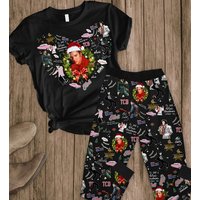 Elvis Christmas Pajamas Set - King Of Rock Collection