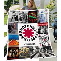 Red Hot Chili Peppers Fleece Blanket