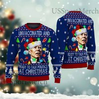 Joe Biden Funny Ugly Christmas Sweater, Joe Biden Ugly Christmas Sweater