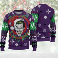 3d Ugly Christmas Sweater| Joker Ugly Christmas Sweater