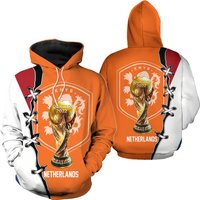 Netherlands Flag National Soccer Team, Netherlands World Cup 2022 3d Hoodie
