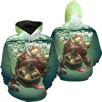 Tahm Kench League Of Legend 3d Hoodies