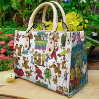 Scooby Doo Leather Handbag, Women Scooby Doo Handbag