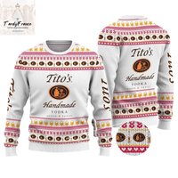 Titos Christmas Sweater, Titos Vodka Sweater