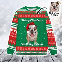 Personalized Photo Christmas Sweater
