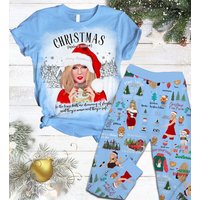 Merry Swiftmas Christmas Pajamas, Ts Swiftmas Holiday Pajamas, Family Pajamas