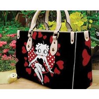 Betty Boop Leather Handbag, Cartton Handbag