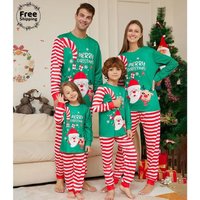 Couple Matching Christmas Pajamas, Family Xmas Holidays Pajama Set