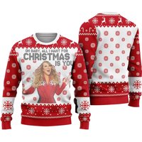 Mariah Carey Xmas Ugly Sweater, Xmas Lover Ugly