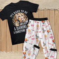Have A Holly Dolly Christmas Pajamas Set, Santa Dolly